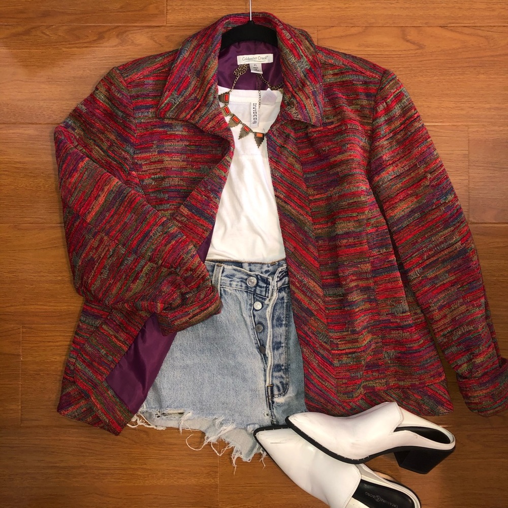 ⚡️ Retro red jacket